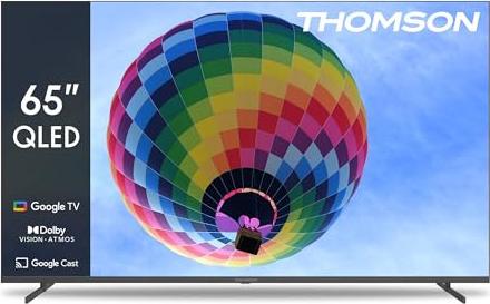 Thomson 65QG4S14, 165,1 cm (65"), 3840 x 2160 Pixel, QLED, Smart-TV, WLAN, Grau