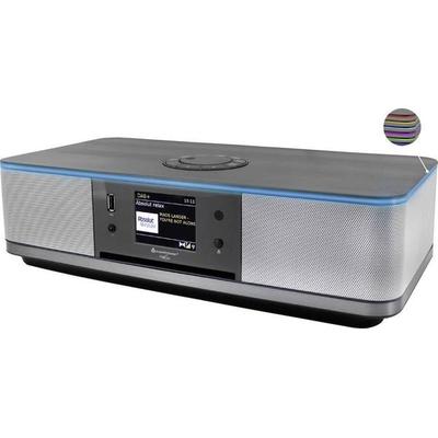 soundmaster ICD2023SW Internet CD-Radio Internet, DAB+, UKW DAB+, UKW, Internetradio, WLAN, Bluetooth®, CD, MP3, AUX Spotify Schwarz -
