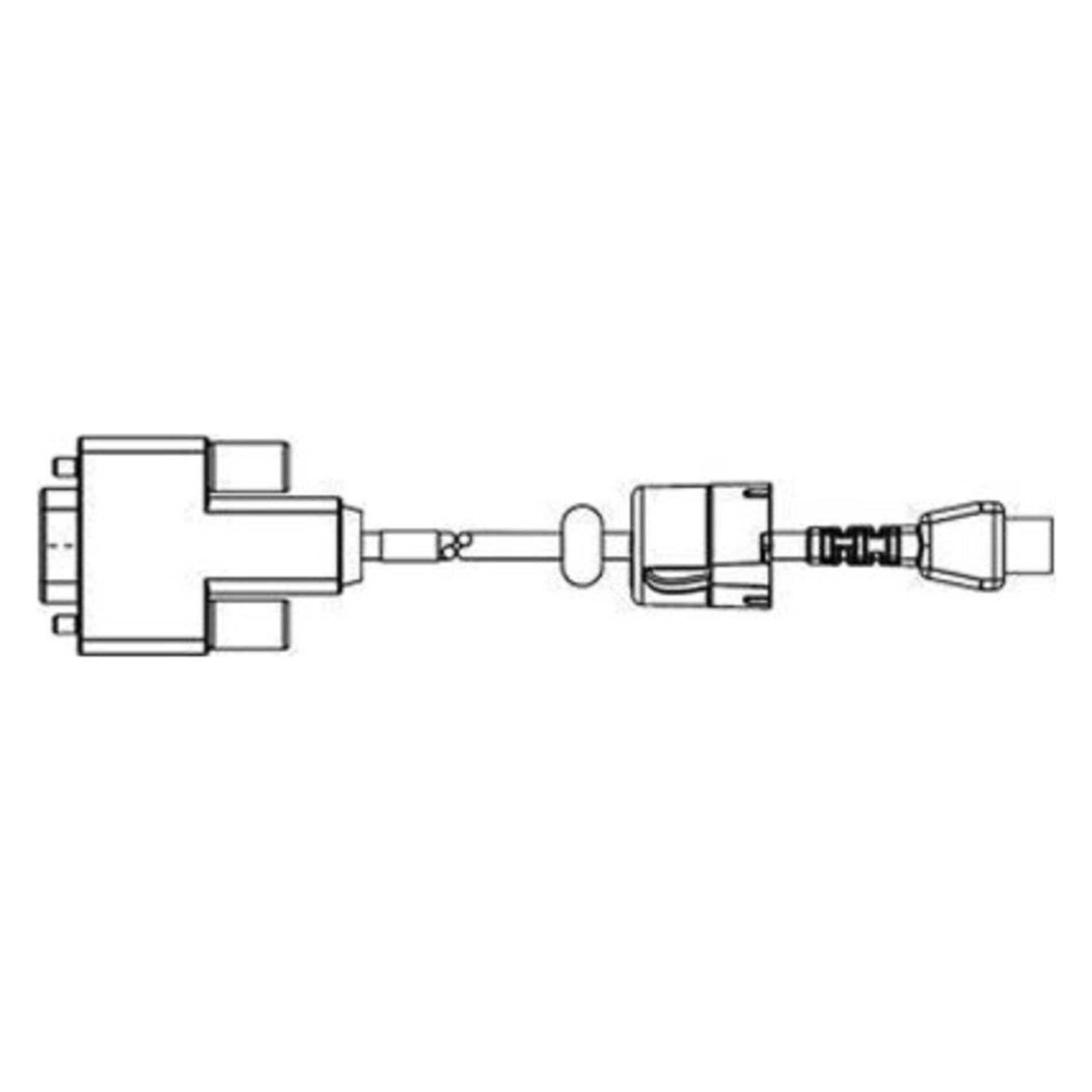 Zebra Qln Serial Cable Pc-Db9 (P1031365-053)