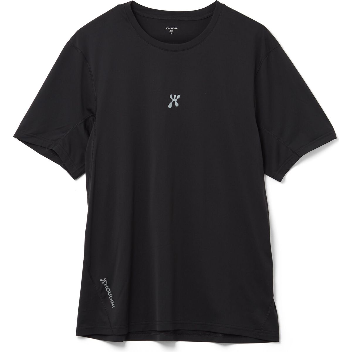 Houdini M's Pace Air Message Tee true black (900) L 840071-900-L