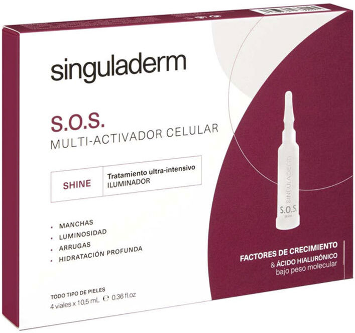 Primaderm Singuladerm S.O.S. shine 4 x 10,5 ml