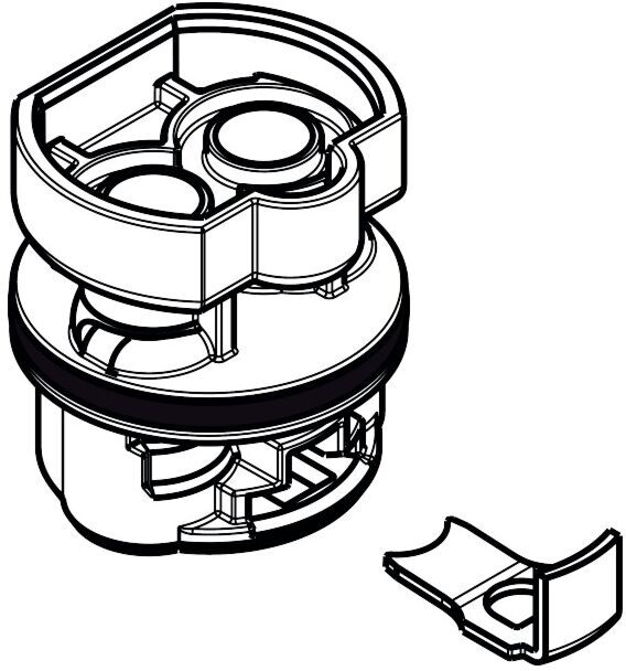 Hansgrohe HG Adapter für Kartusche Axor 92186000