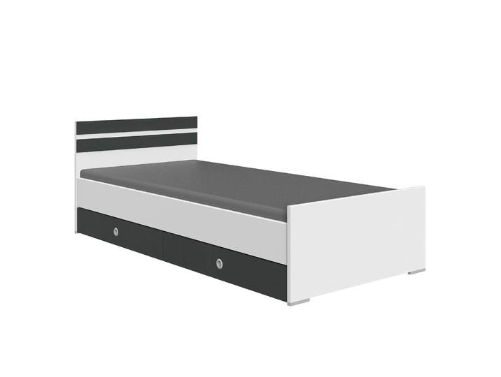 Lit enfant Joker avec tiroirs 120 x 200cm Blanc