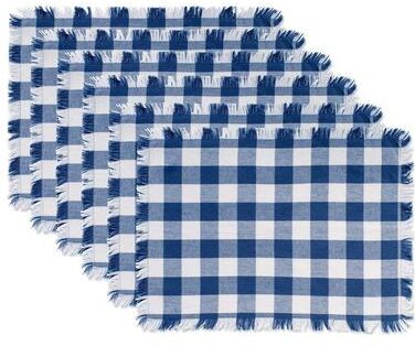 DII Heavyweight Fringed Placemat (Set of 6)