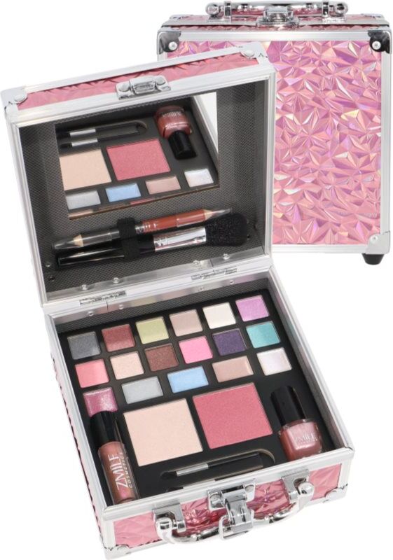 ZMILE COSMETICS Pink Glam makeup case