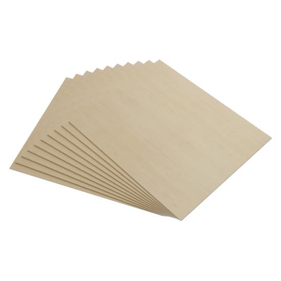 Algolaser 100 x 100 x 3 mm Basswood Plywood (ALSBS100-3mm)