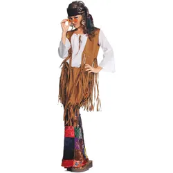 Underwraps Patchwork Hippie - Flower Power Faschingskostüm (S)