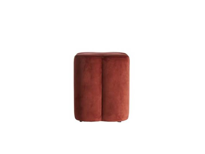 Light & Living Poef Nalani - Bordeaux - 38x38x45cm