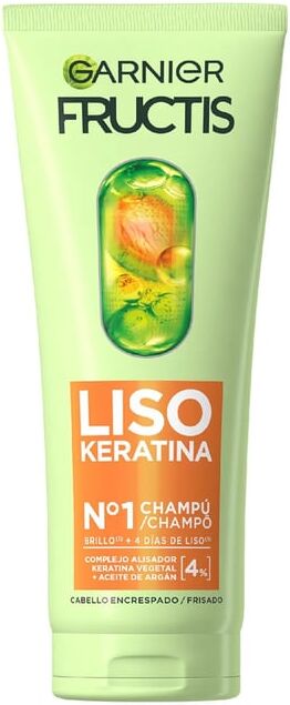 Fructis Champô Liso Queratina 200 ml
