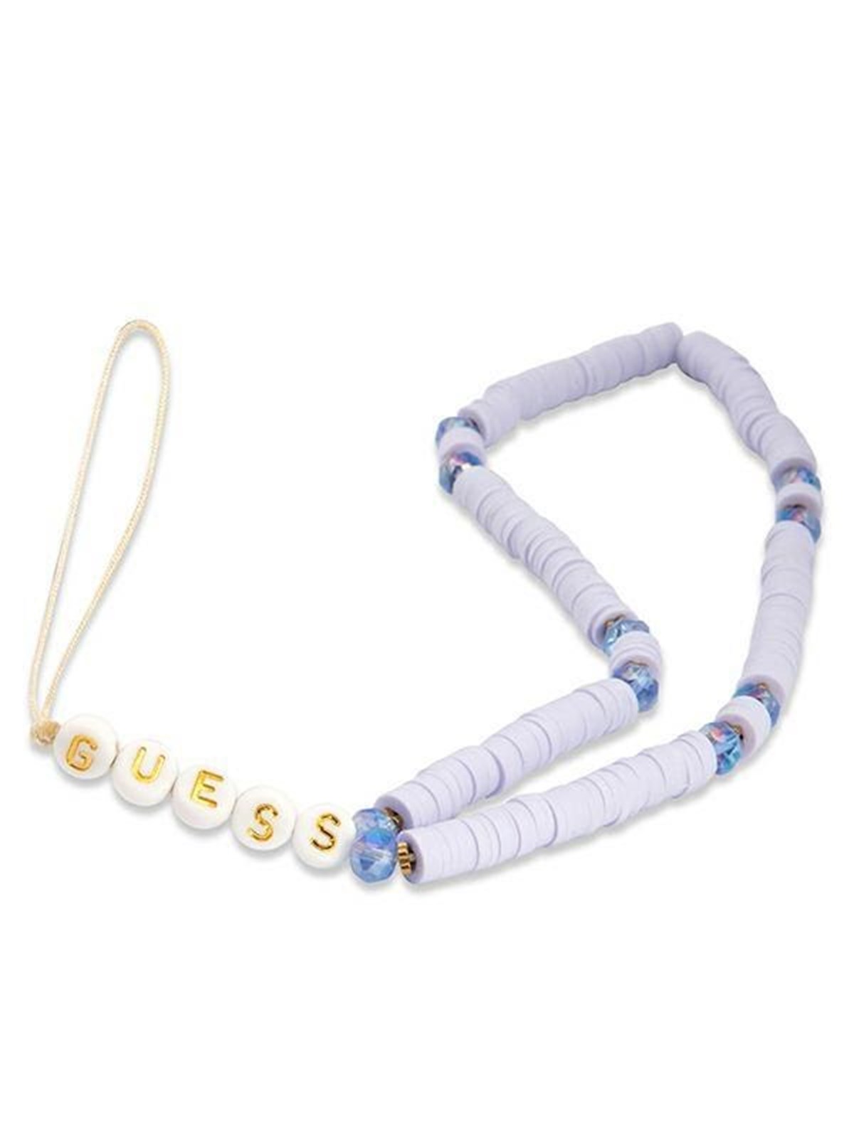 GUESS pendant GUSTPEARU Phone Strap lilac/lilac Heishi Beads