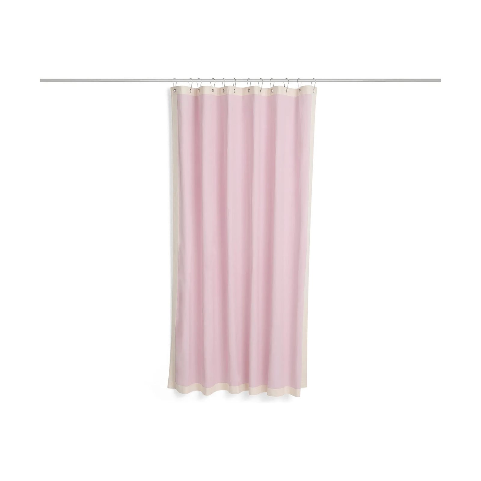 HAY Outline douchegordijn Roze en crème
