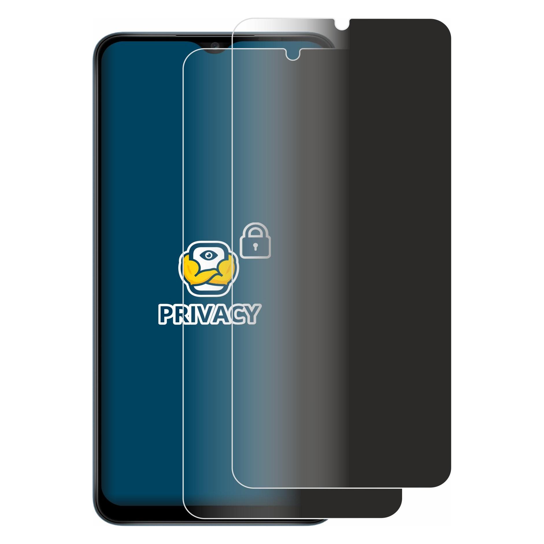 Brotect Sichtschutzfolie Anti-Spy Privacy Folie Blaulicht-Schutz (Samsung Galaxy A12) (4340233)