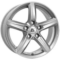 RC Design Rc24 Crystal Silver 7.5x17 ET 38 5X114.3 Alufelge Silber