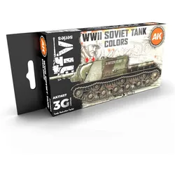 AK WWII Soviet Tank Colors