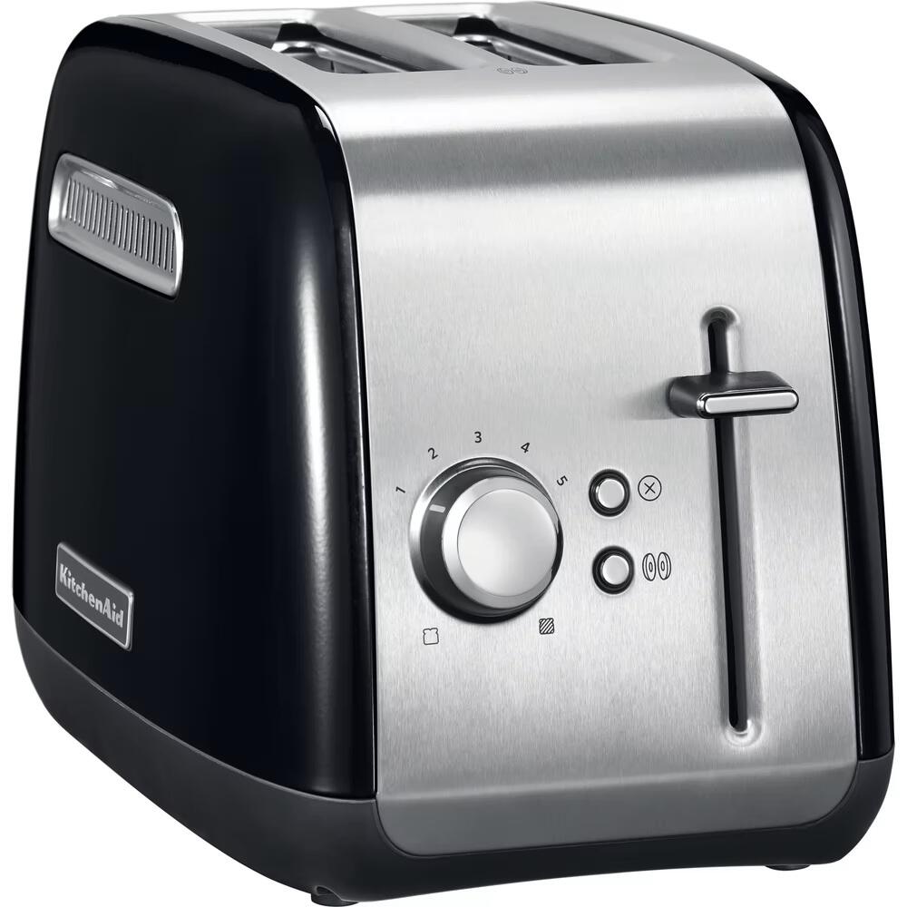 KitchenAid Classic Toaster für 2 Scheiben, onyx schwarz 5KMT2115EOB