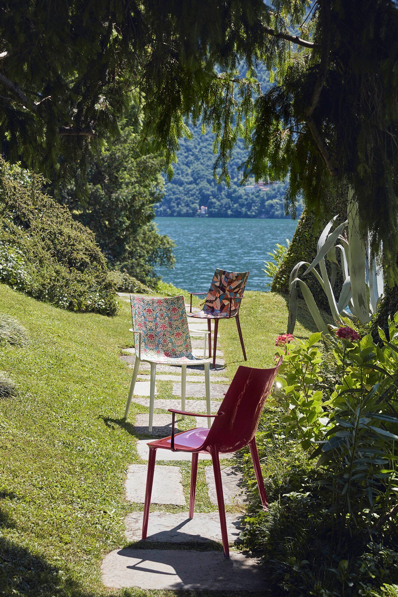 Kartell H.H.H. Stuhl gepolstert (Patricia Senf) Patricia Senf