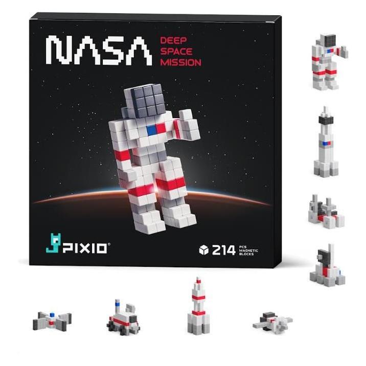 Pixio NASA - Vesmírná mise magnetická stavebnice (31101)