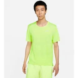 NIKE Herren T-Shirt Herren Laufshirt Dri-FIT Rise 365, Größe XL in Grün Grün