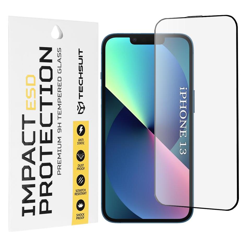 Techsuit ESD Glass (1 Stk., Apple iPhone 13, Apple iPhone 13 Pro, Apple iPhone 14) (60230413)