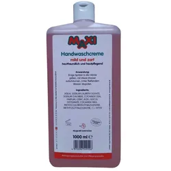 MAXI Handwaschcreme - 1000 ml (Euroflasche)
