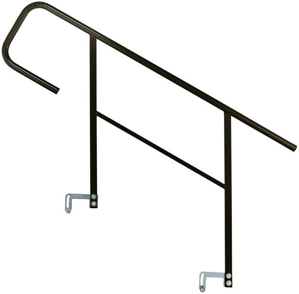 Stageworx Handrail for Variable Stair BK Black