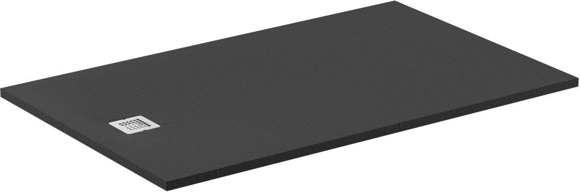 Ideal Standard Flat S douche rectangulaire avec couvercle d'évacuation 160x100x3cm Ardoise