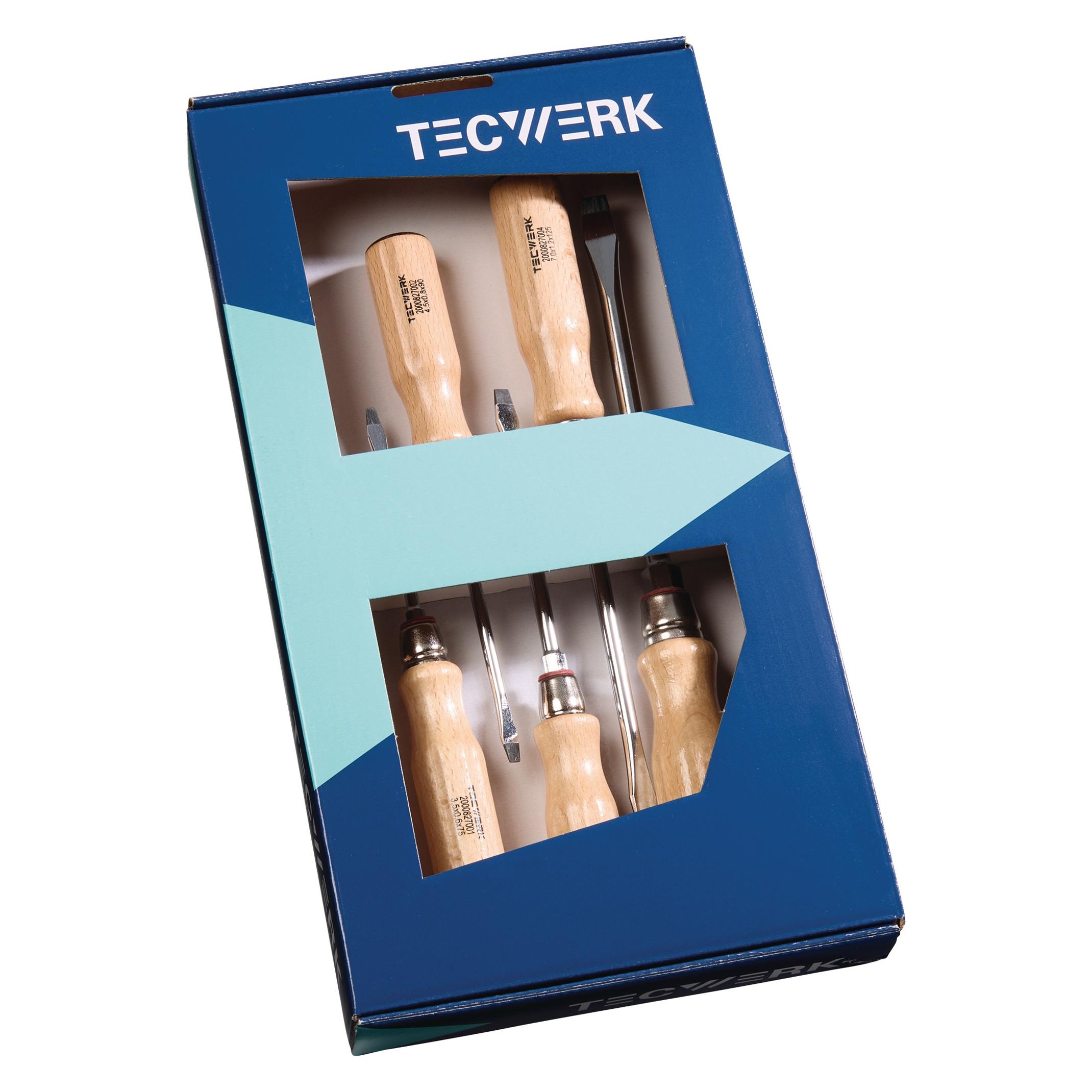 Tecwerk Schraubendrehersatz (Schlitz) (2000827117)