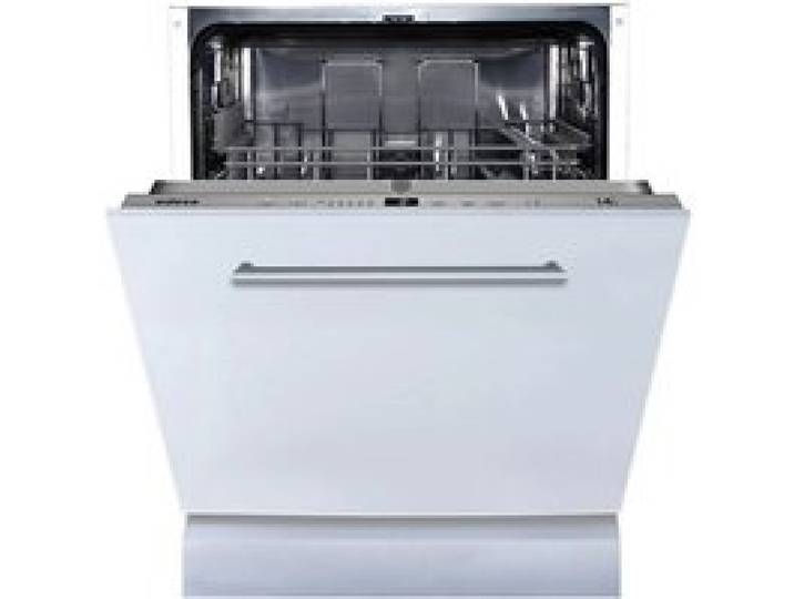 Lave-vaisselle encastrable blanc - Edesa - 13 couverts - Commande tactile - Départ différé - Aquastop