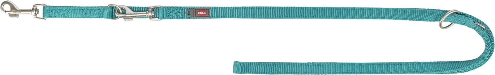 TRIXIE Premium Verlängerungsleine, doppellagig XS, aqua