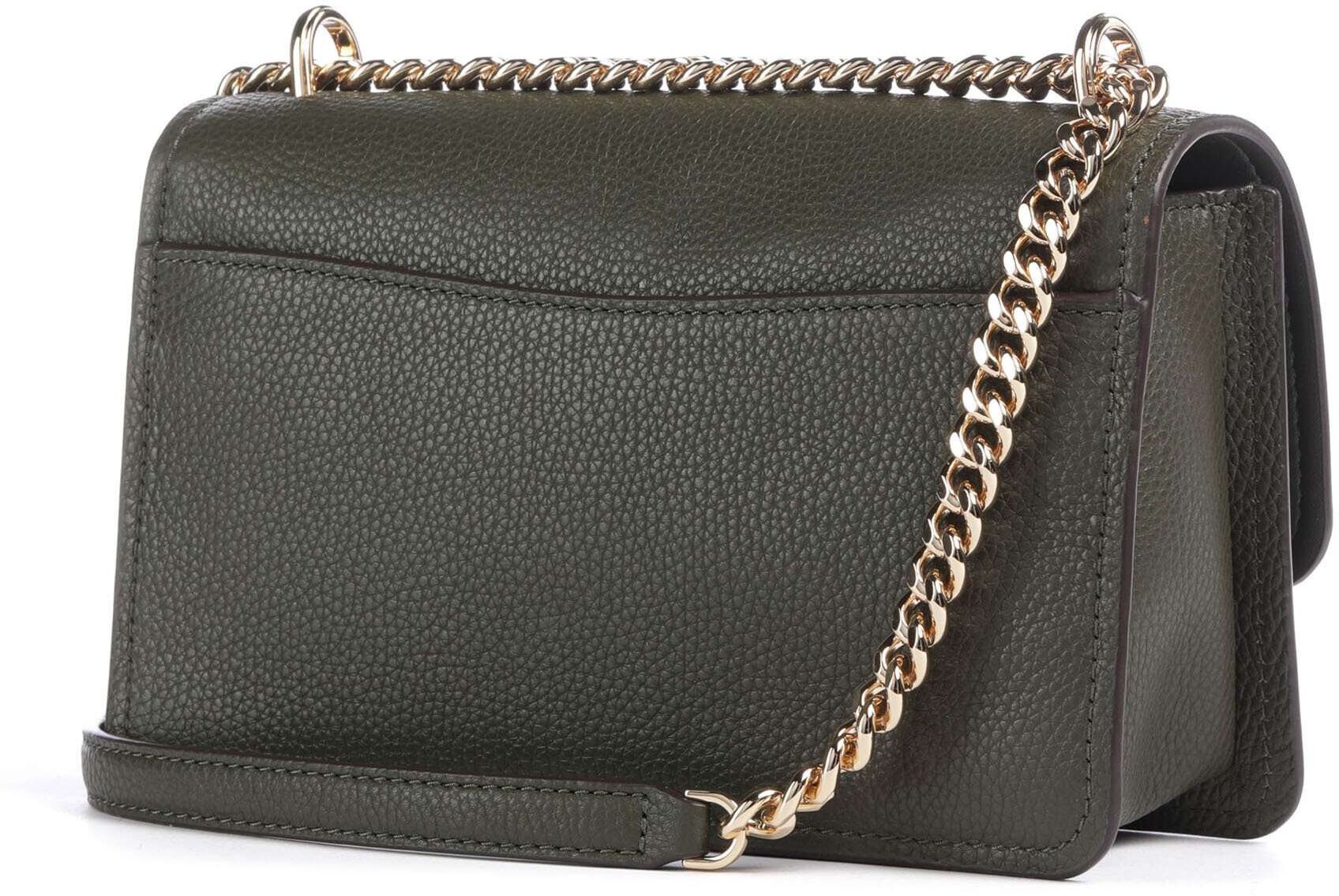 Michael Kors Claire Large Schultertasche aus Leder, grün