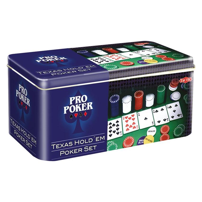 Tactic Pro Pokerset (Polnisch, 2 - 8 Spieler) (03095)