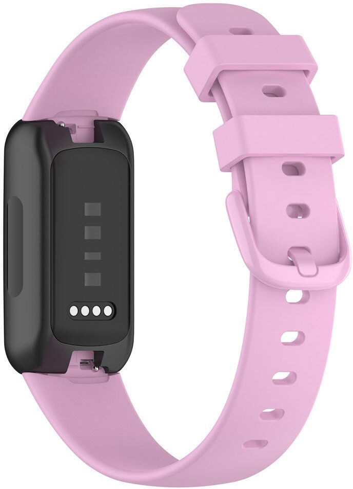EIDERWOOD Fitbit Inspire 3 Silikone Rem - Lilla
