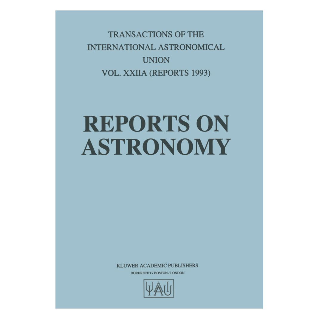 Springer Reports on Astronomy (Englisch, Softcover, Jacqueline Bergeron) (55530772)