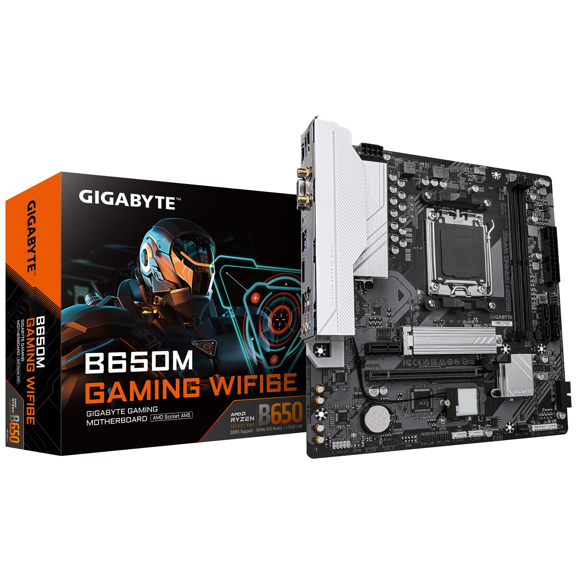GIGABYTE B650M GAMING WIFI6E Micro-ATX Mainboard - Sockel AM5