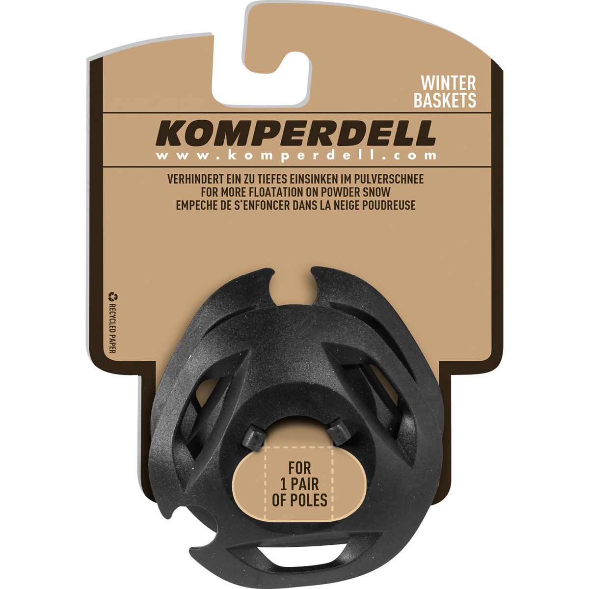 Komperdell Regular UL Eisflanke black (925) 9949-925