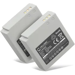 Cellonic Akku für Samsung SMX-F30, VP-MX20, SMX-F300, SC-MX20, VP-HMX08, VP-MX10 (Kamera Akku), Kamera Stromversorgung, Grau