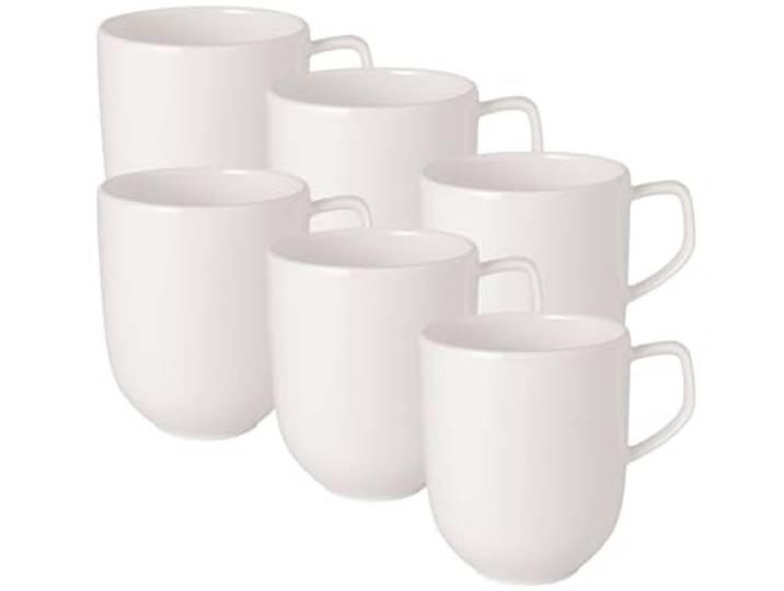 Villeroy & Boch Afina Becher mit Henkel weiß 0,3l Set6