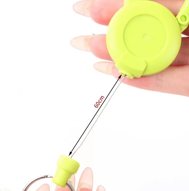 INF Porte-clés rétractable Vert