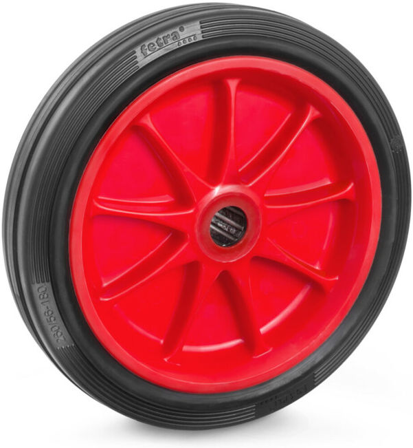 Fetra roue en caoutchouc plein 260 x 56 mm (70217)