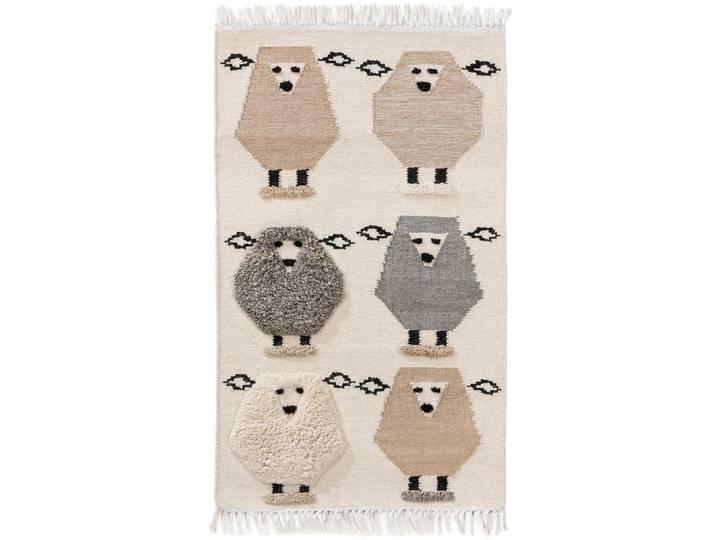 benuta Kinderteppich Shawn Cream 90x150 cm, Creme, Rechteckig, 90x150 cm, pflegeleicht, Teppiche und Böden, Teppiche, Kinderteppiche