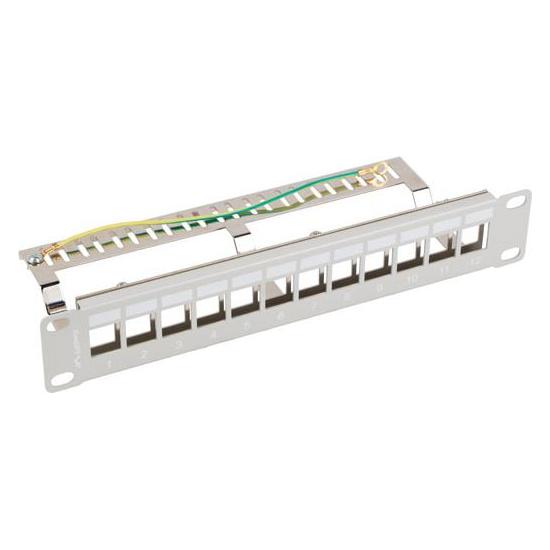 Lanberg PPKS-9212-S - 1U - 12-Port Patch Panel (PPKS-9212-S)