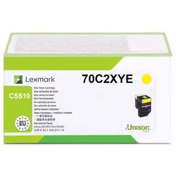 Lexmark 70C2XYE - toner, yellow (gelb)