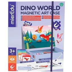 mierEdu Magnetic Art Case - Dino World - (ME156) (Deutsch, Englisch, Französisch, Italienisch)