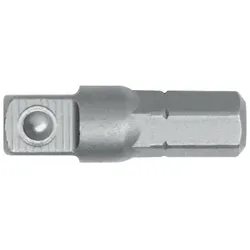 GEDORE R47100003 Antriebsadapter 1/4 4-kant x 1/4" 6-kant 25 mm"