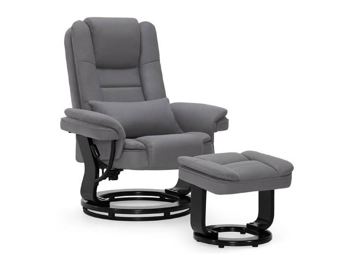 MCombo Relaxsessel 360°Drehbarer Fernsehsessel mit Hocker TV-Sessel 9099 (Relaxsessel mit Hocker), mit Relaxfunktion