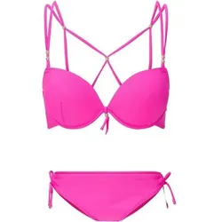 LINGADORE bikiniset Halterneck, Größe 42C in Pink Pink