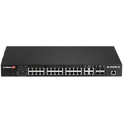 Edimax Pro PoE+ Switch GS-5424PLC V2 28 Port (32 Ports), Netzwerk Switch, Schwarz