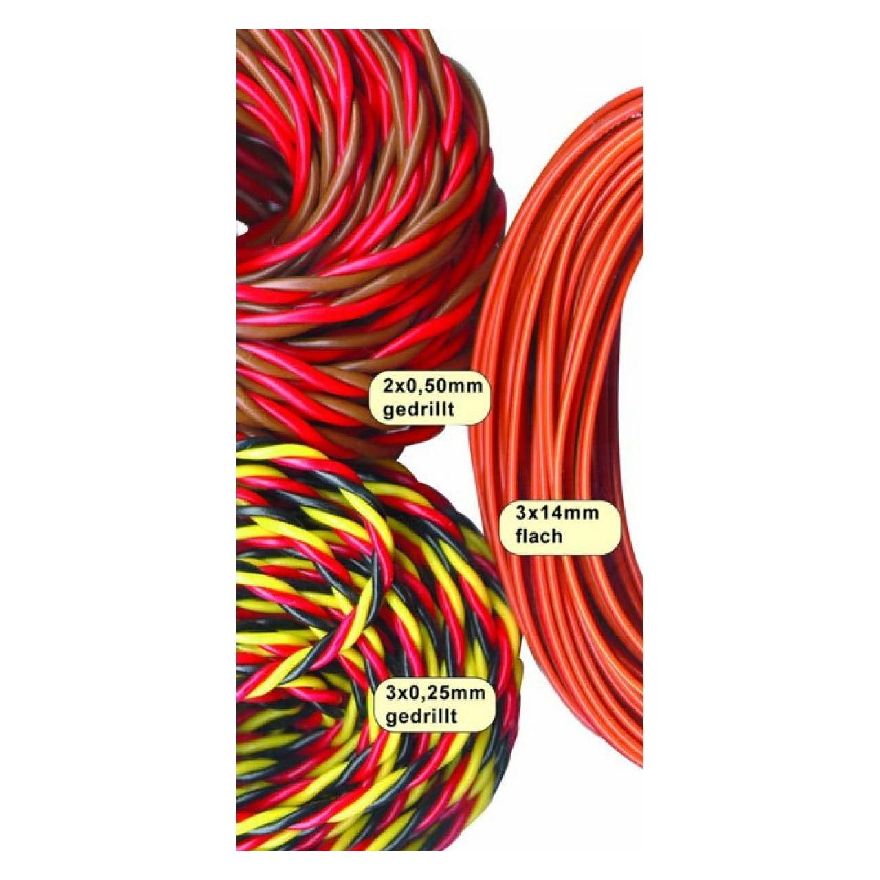 Jamara Kabel JR gedrillt (98041)