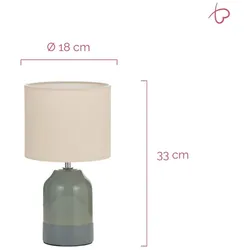 Pauleen, Tischlampe, Sandy Glow (E14)
