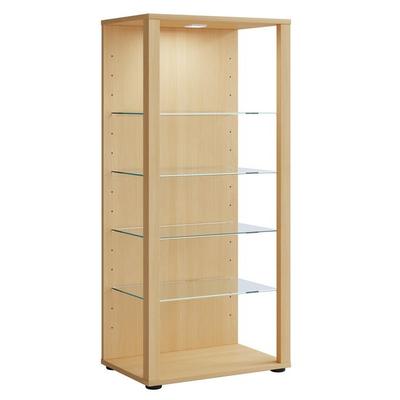 Holz Glas Stand Vitrine Sammelvitrine Glasol lll